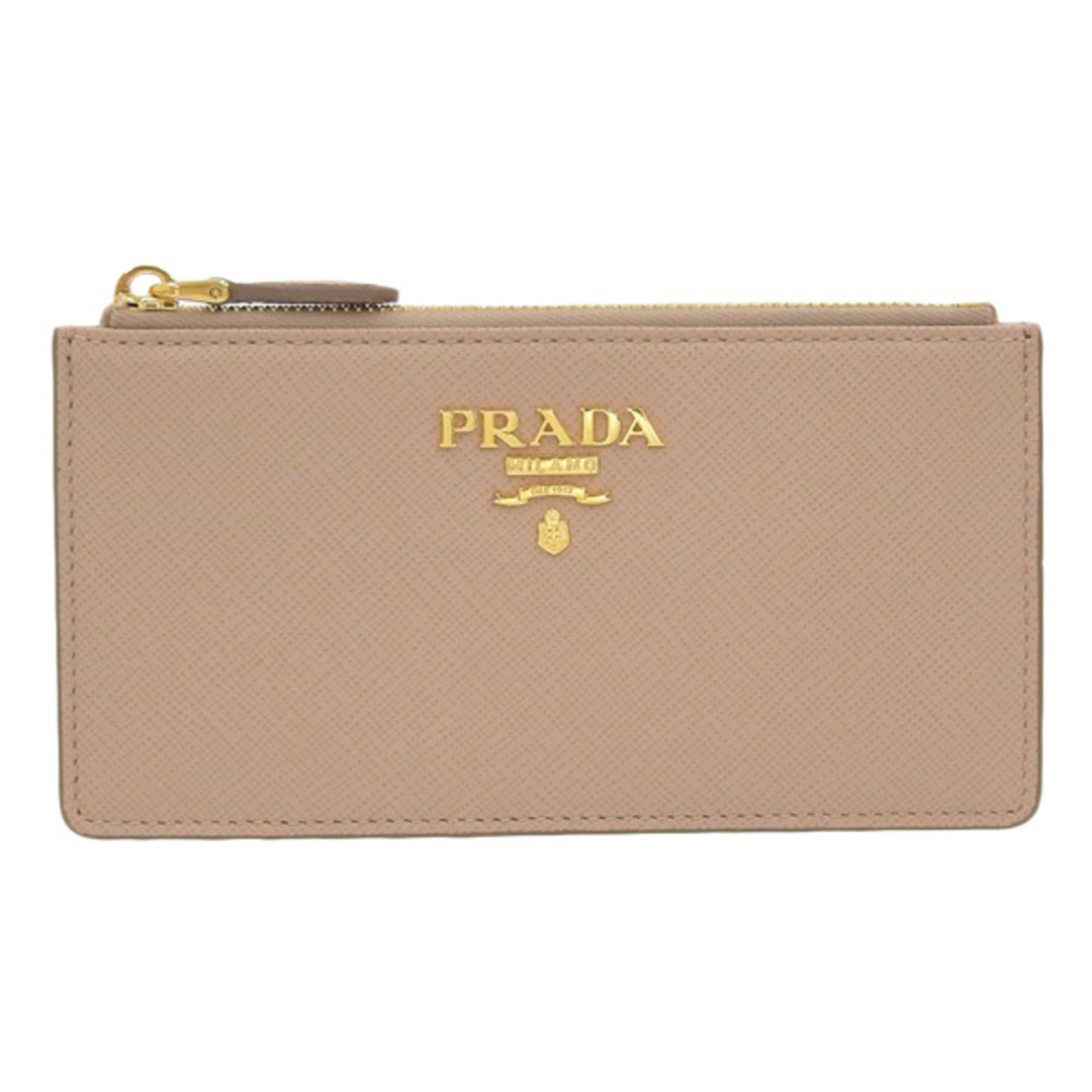 PRADA プラダ SAFFIANO METAL コインケース カードケース 1MC054 ピンクベージュ gy