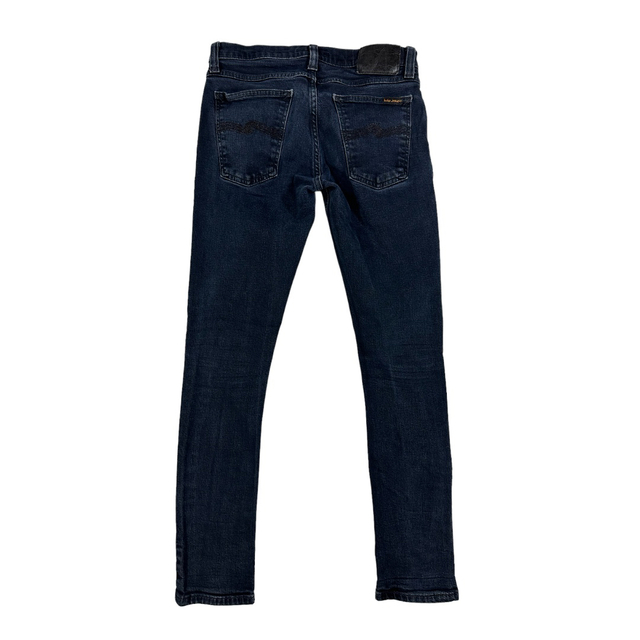 Nudie Jeans(ヌーディジーンズ)のヌーディージーンズ ロングジョン スキニー ストレッチW29 Mサイズ 74cm レディースのパンツ(デニム/ジーンズ)の商品写真