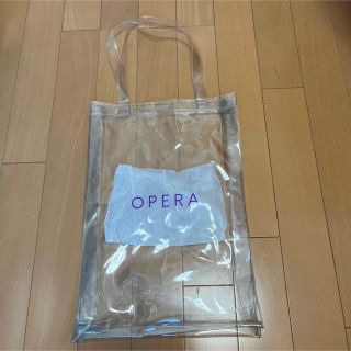 オペラ(OPERA)のオペラ OPERA クリアトートバッグ ビニールバッグ vogue 非売品(トートバッグ)