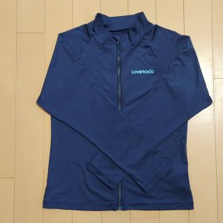 イオン(AEON)のラッシュガード　150cm　紺色　長袖(Tシャツ/カットソー)