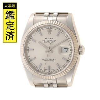ロレックス(ROLEX)のロレックス　デイトジャスト　116234　自動巻き　SS/WG【430】(腕時計(アナログ))