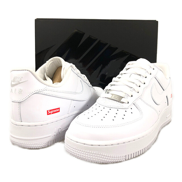 SUPREME シュプリーム ×NIKE ナイキ CU9225-100 AIR FORCE 1 LOW SP エアフォース シューズ ホワイト  サイズUS10=28cm 正規品 / 30946 | フリマアプリ ラクマ