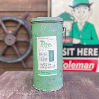 コールマン(Coleman)の1930年代 コールマン 242用　ハンディーペール缶　初期(ライト/ランタン)