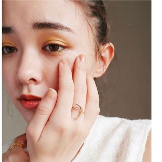 公式サイトではSOLDOUT！！moon ring(リング(指輪))