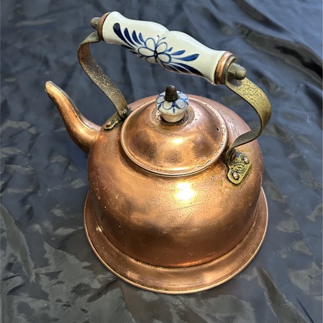 デウス エクスマキナ 銅製 真鍮製 陶磁器 ケトル やかん フランス