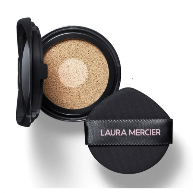 laura mercier(ローラメルシエ)のローラメルシェトーンアップクッションファンデ FAIR ROSEレフィル＋ケース コスメ/美容のベースメイク/化粧品(ファンデーション)の商品写真