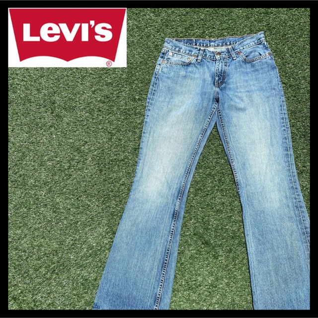 Levi's(リーバイス)のリーバイス 529 W30 L34 ブルーデニム ジーンズ フレアブーツカット メンズのパンツ(デニム/ジーンズ)の商品写真