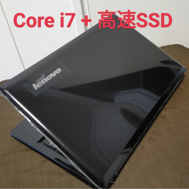 高スペック/爆速4コア i7/メモリ16GB/SSD512GB/ノートパソコン-