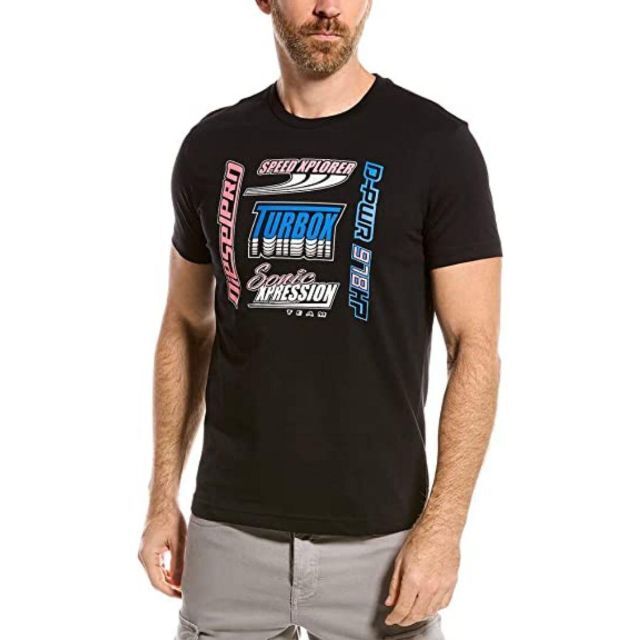 新品 Lサイズ ディーゼル Diesel ロゴ Tシャツ 黒 K38