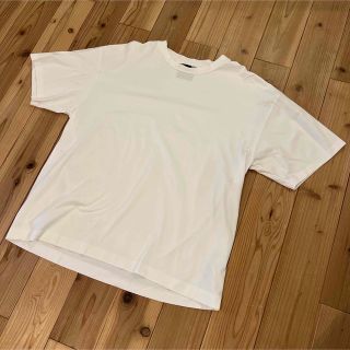 エイトン(ATON)のATON SUVIN 60/2 オーバーサイズ S/S Tシャツ ホワイト(Tシャツ/カットソー(半袖/袖なし))