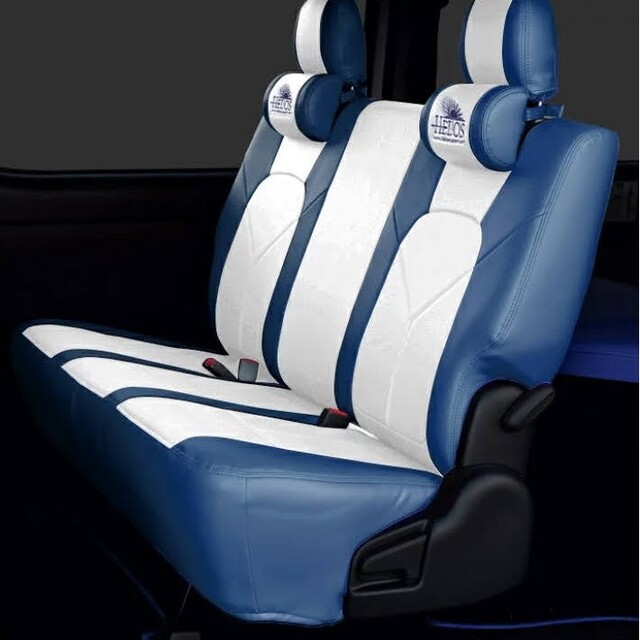 200系ハイエース シートカバー S-GL Herios 色選択 後部座席セット