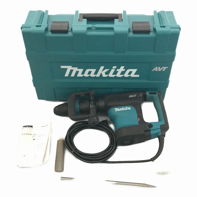 Makita ☆美品☆makita マキタ 100V 電動ハンマ HM1111C ケース付 SDSマックス コンクリートブレーカー ハツリ機  はつり機 斫り機 71106の通販 by 工具販売専門店Borderless(ラクマ店)｜マキタならラクマ