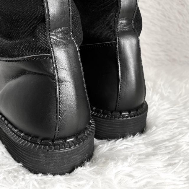 Yohji Yamamoto - 19AW『yohji yamamoto』ロング レースアップ Yohji Yamamoto - 19AW『yohji yamamoto』ロング レースアップ