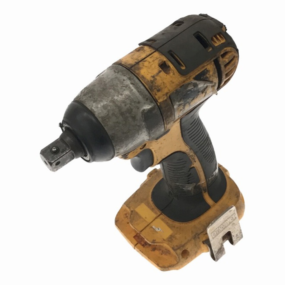 ☆中古品☆DEWALT ディウォルト 18V インパクトレンチ 型番不明 1/2 バッテリー2個(18V 2.0Ah)充電器付き 電動工具 締め付け  71208