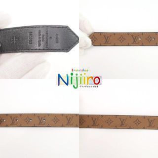 【極美品】ルイヴィトン サンチュール ドーフィーヌ ジーンズ ベルト 1380