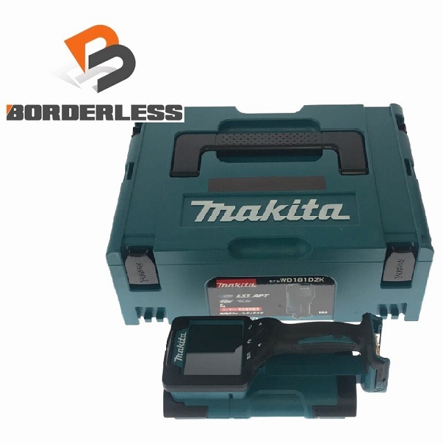 Makita ☆美品☆makita マキタ 18V充電式ウォールディテクタ WD181D 本体+ケース付き 検知器 レーダー 電動工具  71213の通販 by 工具販売専門店Borderless(ラクマ店)｜マキタならラクマ