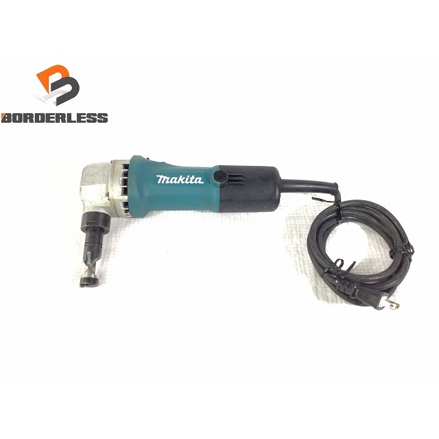 ☆比較的綺麗☆makita マキタ 1.6mm ニブラ JN1601 鉄加工 穴あけパンチ 電動工具 AC100V 71946自動車/バイク