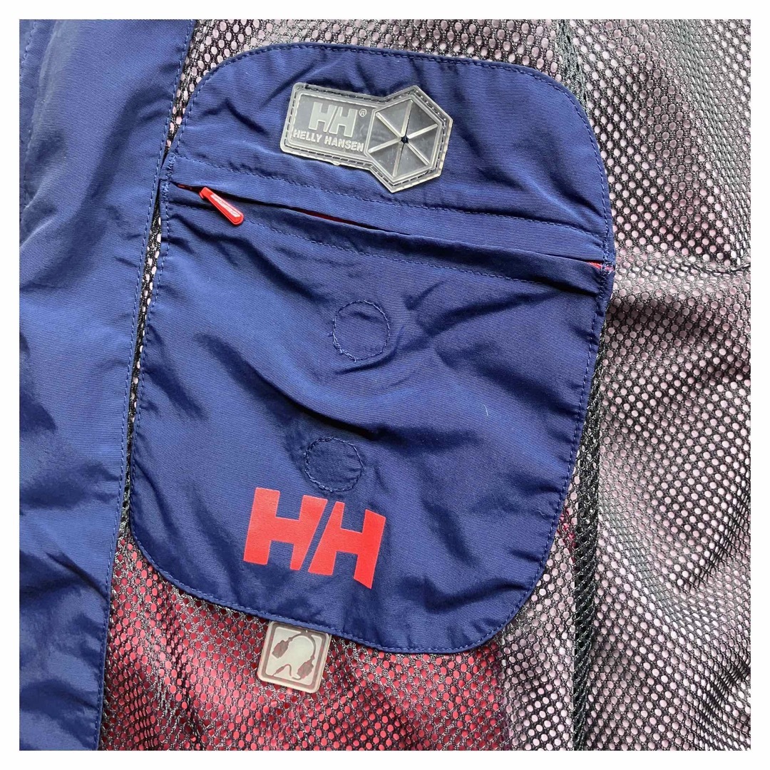 HELLY HANSEN(ヘリーハンセン)の00s Y2K ヘリーハンセン ヴィンテージナイロンジャケット ギミック テック メンズのジャケット/アウター(ナイロンジャケット)の商品写真