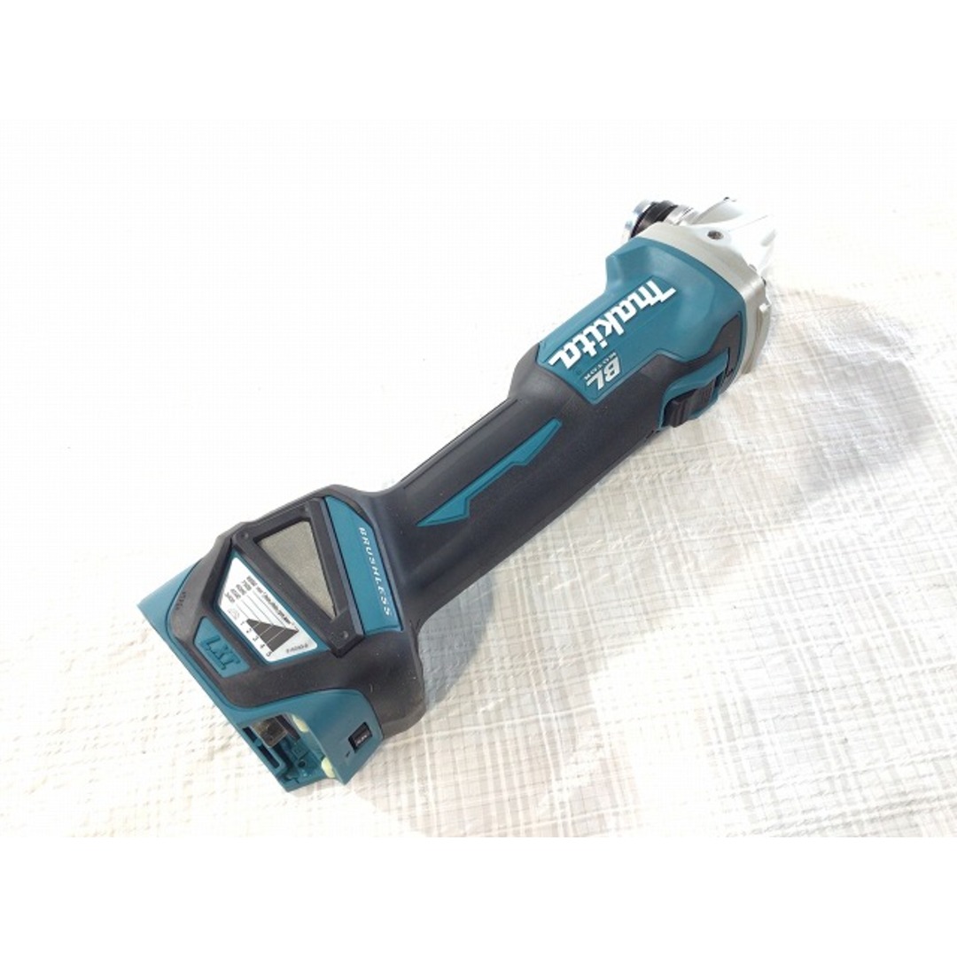 ☆未使用品☆ makita マキタ 18V 100mm 充電式 ディスクグラインダ GA412DZ 研磨 研削 電動工具 72284