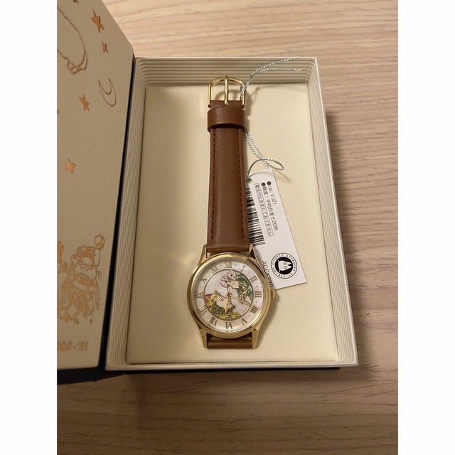 耳をすませば 腕時計 ブラウン×ゴールド ジブリ 11275円 贈り物 おもちゃ/ぬいぐるみ