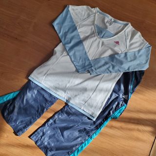 アディダス(adidas)のadidasアディダス☆トレーニングウエア上下セットMLシャカシャカパンツ(ウェア)