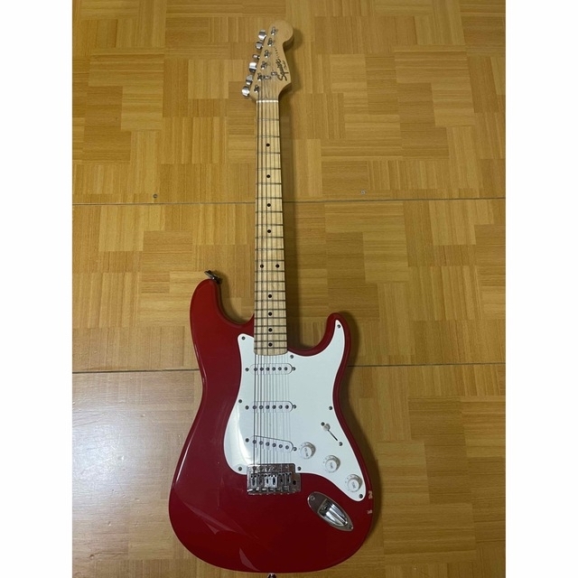 Squier ストラトキャスター フェスタレッド  初心者最適