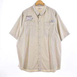 コロンビア(Columbia)の古着 コロンビア Columbia PFG 半袖 フィッシングシャツ メンズXXL /eaa336230(シャツ)