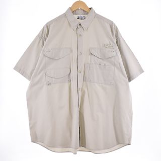 コロンビア(Columbia)の古着 コロンビア Columbia PFG 半袖 フィッシングシャツ メンズXXL /eaa336233(シャツ)