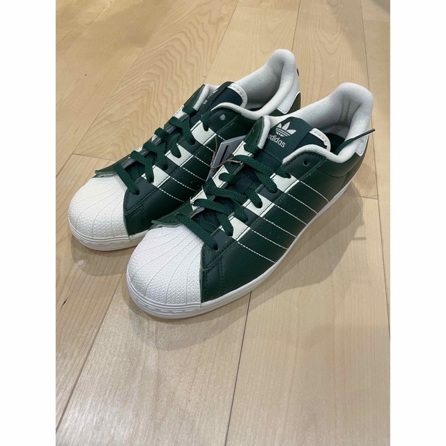 【新品未使用】adidas superstar GZ4743 26cm グリーン