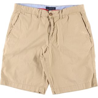 トミーヒルフィガー(TOMMY HILFIGER)の古着 トミーヒルフィガー TOMMY HILFIGER チノショーツ ショートパンツ メンズw36 /eaa337998(ショートパンツ)