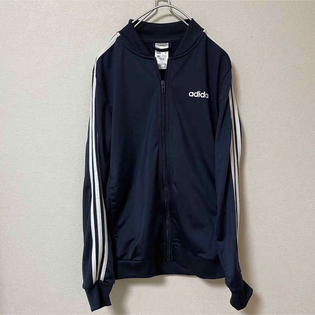 adidas - adidas アディダス トラックジャケット ジャージ ネイビー ...