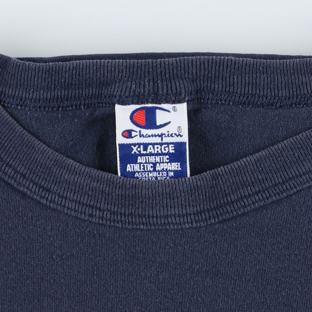 Champion(チャンピオン)の古着 チャンピオン Champion AUTHENTIC ATHLETIC APPAREL ノースリーブTシャツ メンズXL ヴィンテージ /eaa338620 メンズのトップス(Tシャツ/カットソー(半袖/袖なし))の商品写真