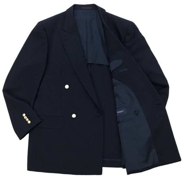 新品・純正品 BURBERRY バーバリー 紺ブレザータイプ ネイビーシングル