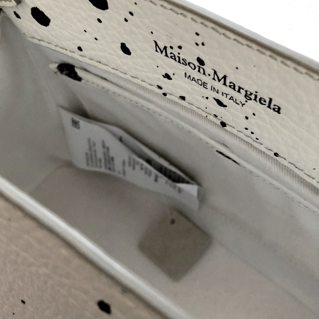 新品 メゾン マルジェラ 5AC ペンキ柄 ショルダーバッグ ハンドバッグ