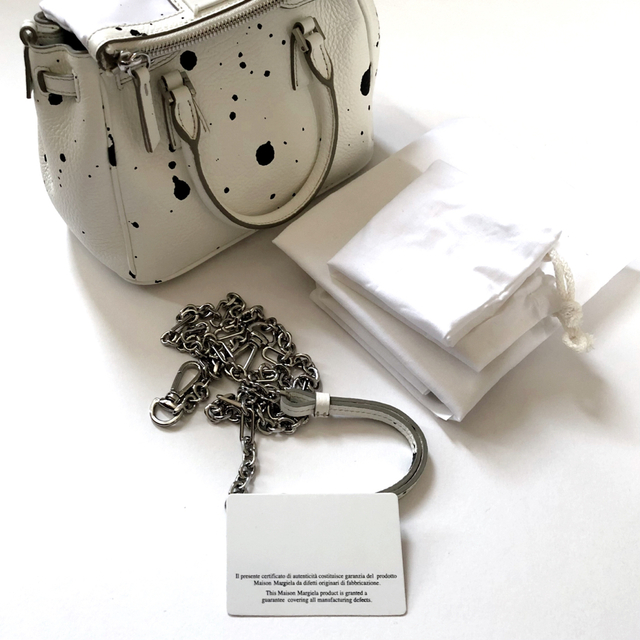 レディースMaison Margiela Splatter Shoulder Bag 新品