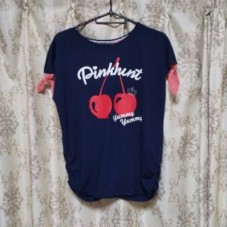 ベビードール(BABYDOLL)のピンクハント  肩あき半袖カットソー 160センチ ベビードール(Tシャツ/カットソー)