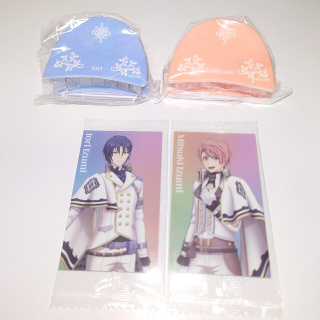 IDOLiSH7 ヘアケア購入特典 ヘアクリップとステッカー 三月,一織 ナギ