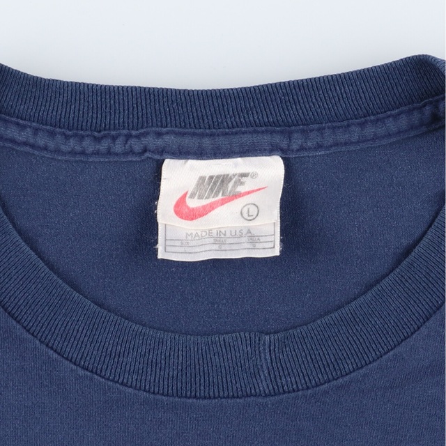 90年代 ナイキ NIKE スポーツプリントTシャツ USA製 メンズL /eaa337405
