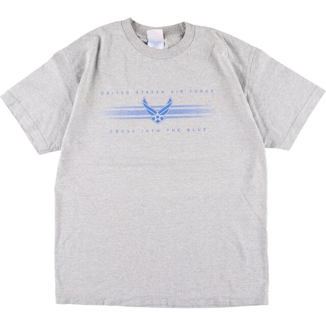 Murina U.S.AIR FORCE ミリタリープリントTシャツ USA製 メンズL /eaa327960