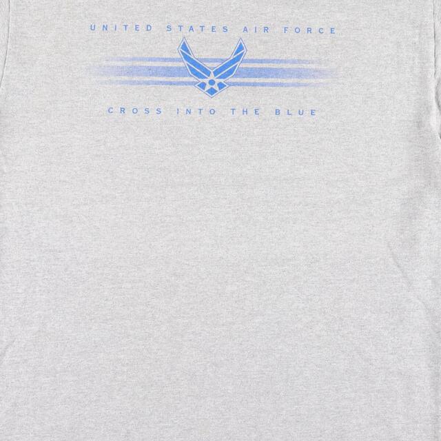 Murina U.S.AIR FORCE ミリタリープリントTシャツ USA製 メンズL /eaa327960