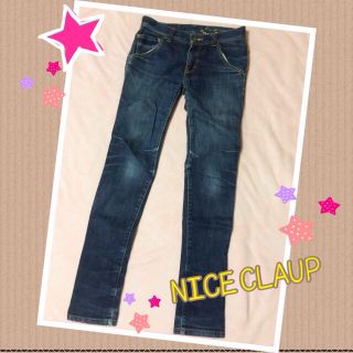 ナイスクラップ(NICE CLAUP)のNICE CLAUP スキニーデニム＊(デニム/ジーンズ)