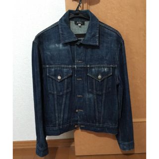 アーペーセー(A.P.C)の美品☆A.P.C☆Gジャン☆ブルー☆アーペーセー(Gジャン/デニムジャケット)