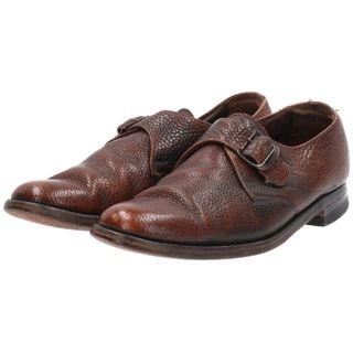 古着 フローシャイム Florsheim モンクストラップシューズ メンズ27.5cm /saa008475(ドレス/ビジネス)