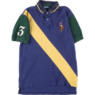 ラルフローレン(Ralph Lauren)の古着 ラルフローレン Ralph Lauren POLO by Ralph Lauren ビックポニー半袖 ポロシャツ メンズL /eaa338918(シャツ)