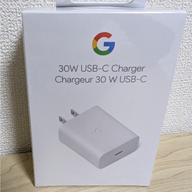 【純正品】【新品未開封】Google 30W USB-C 充電器 | フリマアプリ ラクマ