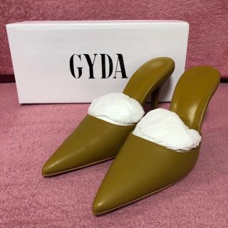 ジェイダ(GYDA)の美品　GYDA  ジェイダ　ミュール　マスタード　S(ミュール)