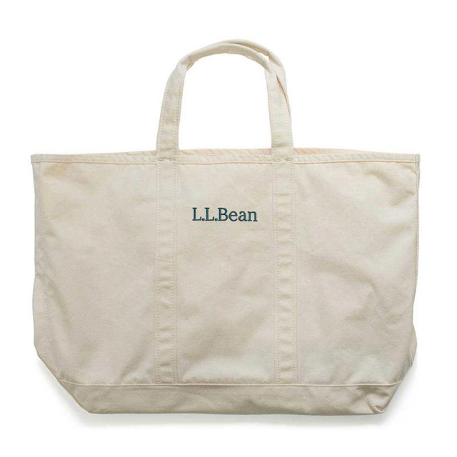 L.L.Bean(エルエルビーン)のL.L.Bean エルエルビーン　グローサリー トート ナチュラル レディースのバッグ(トートバッグ)の商品写真