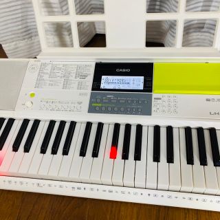 CASIO - アダプター、譜面台付 CASIO LK-511 MIDI 光ナビ 電子