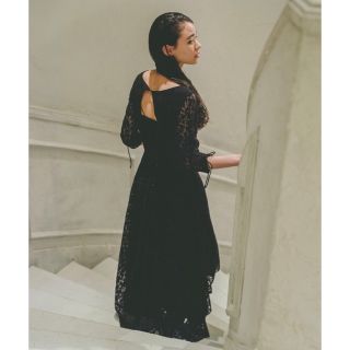 カスタネ(Kastane)のカスタネ オケージョンドレス Uneven lace dress(ロングドレス)