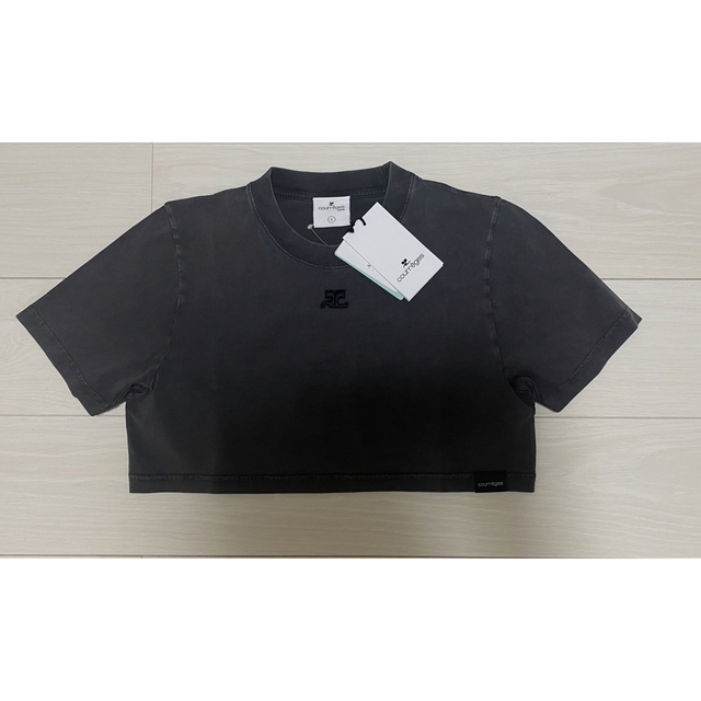 クレージュ main CROPPED DRY JERSEY T-SHIRT